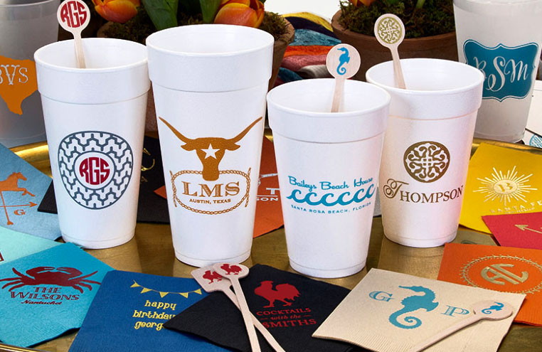 custom printed styrofoam cups wholesale