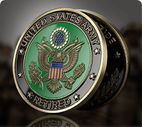Custom Made Army Challenge Coins
