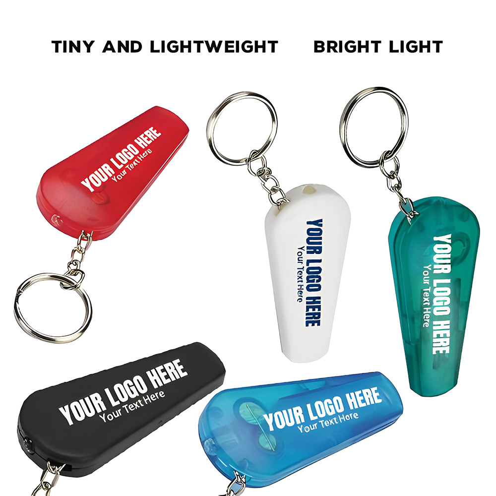 Custom Whistle Light/Key Chains