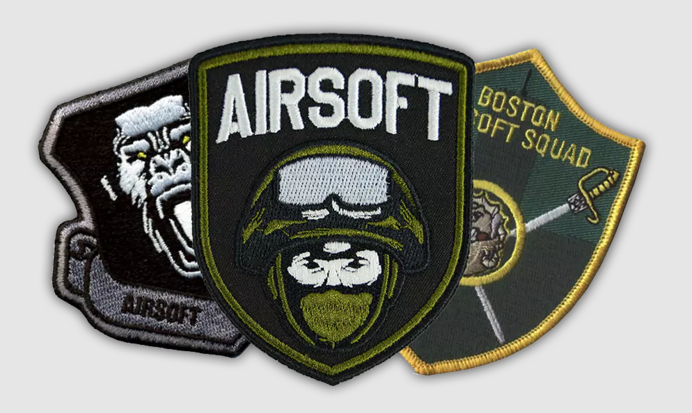 parches airsoft personalizados