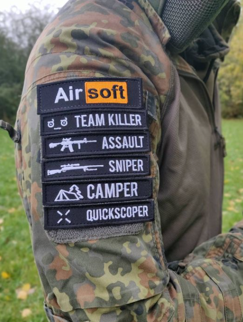 Custom Airsoft Patches USA  Personalized Airsoft Patches