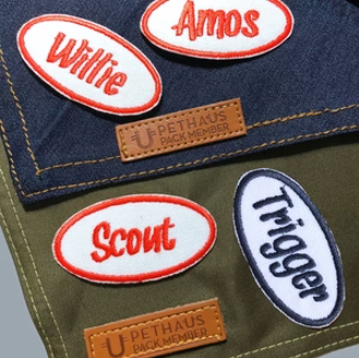 custom velcro name patches