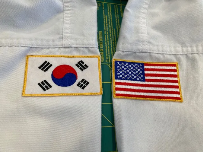 eeuwse martial arts-patches